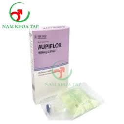 Aupiflox 400mg/250ml - thuốc điều trị nhiễm khuẩn xoang viêm phế quản